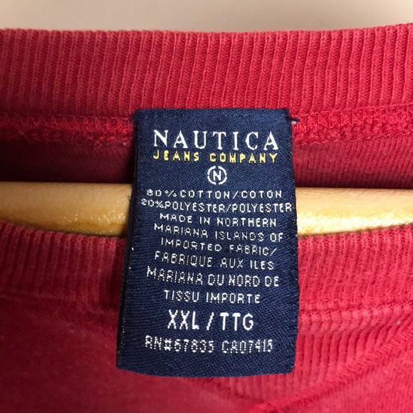 Nautica Jeans crew neck sweatshirt mens - Picture 2 of 4